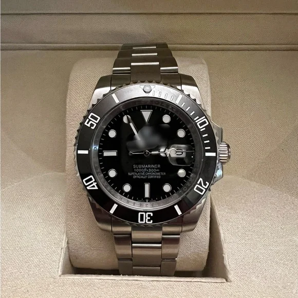 Luxury Men Automatic Stainless Steel Watch